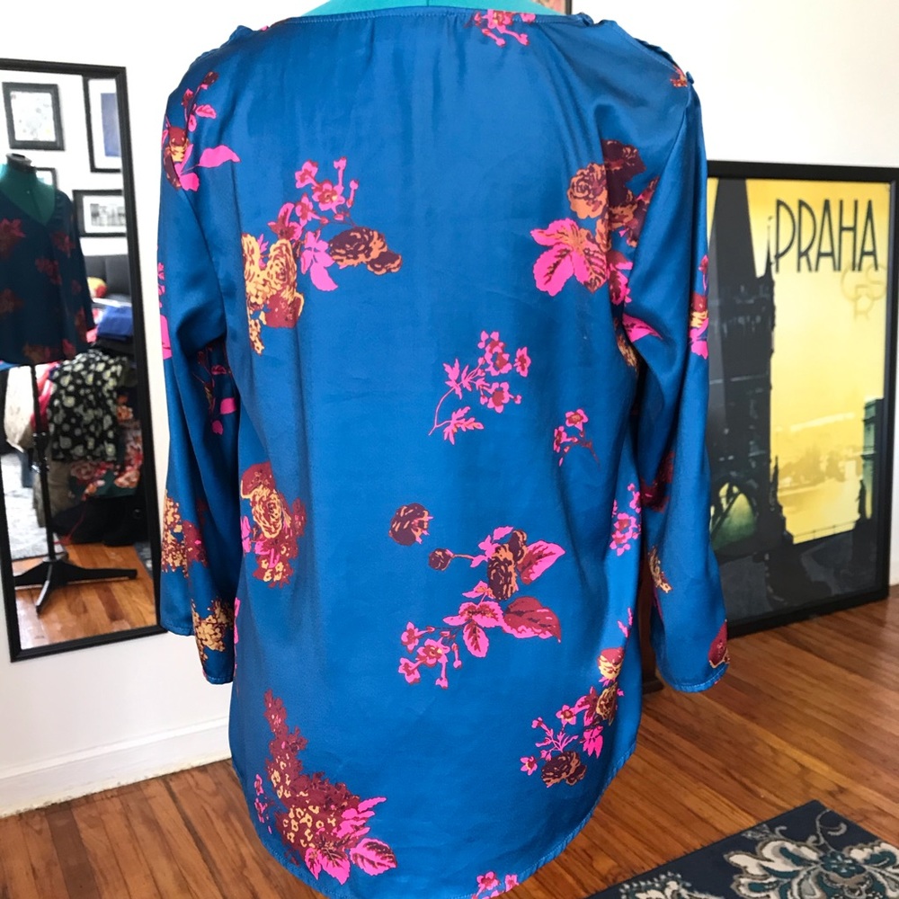 ModCloth Floral Blouse - Picture 2 of 5